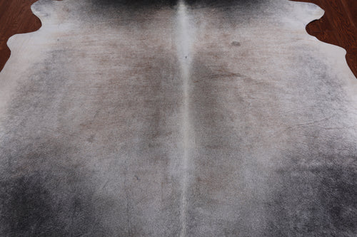 Grey Brindle Natural Cowhide Rug - XX-Large 7' 5