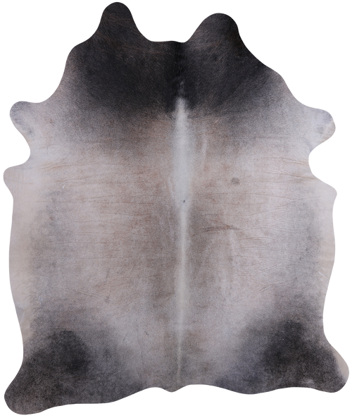 Grey Brindle Natural Cowhide Rug - XX-Large 7' 5