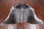 Grey & White Natural Cowhide Rug - XX-Large 7' 9"H x 7' 0"W