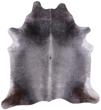 Thumbnail for Grey & White Natural Cowhide Rug - XX-Large 7' 9