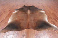 Thumbnail for Dark Brown Natural Cowhide Rug - XX-Large 7' 5