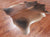 Dark Brown Natural Cowhide Rug - XX-Large 7' 5"H x 6' 3"W