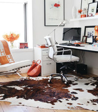 Thumbnail for Tricolor Natural Cowhide Rug