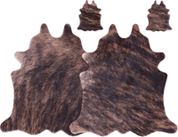 Thumbnail for Brindle Real Cowhide 2 Placemats With 2 Coasters - Set Of Two