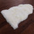 100% Natural New Zealand Sheepskin Ivory 2' 0" x 3' 0"