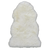 100% Natural New Zealand Sheepskin Ivory 2' 0" x 3' 0"