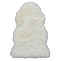 Thumbnail for 100% Natural New Zealand Sheepskin Ivory 2' 0