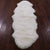100% Natural New Zealand Sheepskin Ivory 2' 0" x 6' 0"