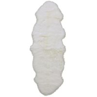 Thumbnail for 100% Natural New Zealand Sheepskin Ivory 2' 0