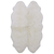 100% Natural New Zealand Sheepskin Ivory 4' 0" x 6' 0"