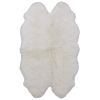 Thumbnail for 100% Natural New Zealand Sheepskin Ivory 4' 0