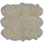 100% Natural New Zealand Sheepskin Ivory 5' 0" x 6' 0"