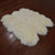 100% Natural New Zealand Sheepskin Ivory 5' 0" x 6' 0"