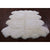 100% Natural New Zealand Sheepskin Ivory 6' 0" x 8' 0"