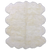 100% Natural New Zealand Sheepskin Ivory 6' 0" x 8' 0"