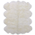 100% Natural New Zealand Sheepskin Ivory 6' 0" x 8' 0"