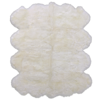 Thumbnail for 100% Natural New Zealand Sheepskin Ivory 6' 0