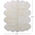 100% Natural New Zealand Sheepskin Ivory 6' 0" x 8' 0"