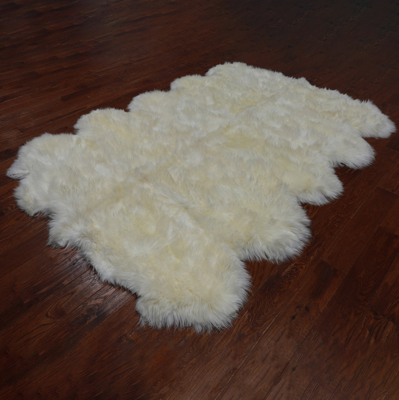 100% Natural New Zealand Sheepskin Ivory 6' 0" x 9' 0"