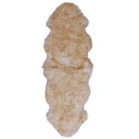Thumbnail for 100% Natural New Zealand Sheepskin Brown 2' 0