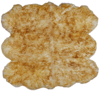Thumbnail for 100% Natural New Zealand Sheepskin Brown Tip 5' 0