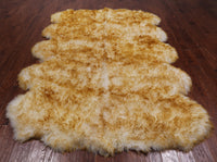 Thumbnail for 100% Natural New Zealand Sheepskin Brown Tip 6' 0