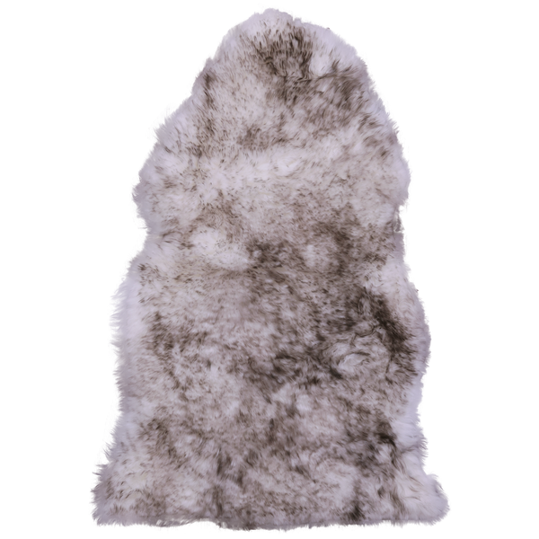 100% Natural New Zealand Sheepskin Wolf 2' 0" x 3' 0"