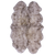 100% Natural New Zealand Sheepskin Wolf 4' 0" x 6' 0"