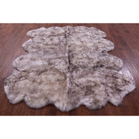 Thumbnail for 100% Natural New Zealand Sheepskin Wolf 6' 0