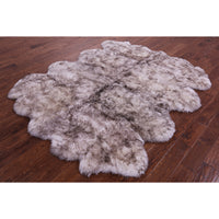 Thumbnail for 100% Natural New Zealand Sheepskin Wolf 6' 0