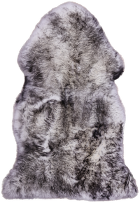 Thumbnail for 100% Natural New Zealand Sheepskin Black Tip 2' 0