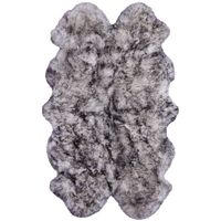 Thumbnail for 100% Natural New Zealand Sheepskin Black Tip 4' 0