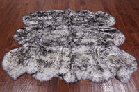 Thumbnail for 100% Natural New Zealand Sheepskin Black Tip 5' 0