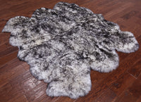Thumbnail for 100% Natural New Zealand Sheepskin Black Tip 5' 0