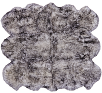 Thumbnail for 100% Natural New Zealand Sheepskin Black Tip 5' 0
