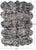 100% Natural New Zealand Sheepskin Black Tip 6' 0" x 9' 0"