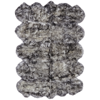 Thumbnail for 100% Natural New Zealand Sheepskin Black Tip 6' 0