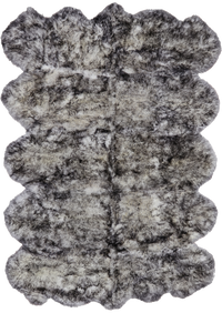 Thumbnail for 100% Natural New Zealand Sheepskin Black Tip 6' 0