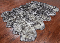 Thumbnail for 100% Natural New Zealand Sheepskin Black Tip 6' 0
