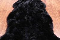Thumbnail for 100% Natural New Zealand Sheepskin Black 2' 0