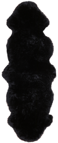 Thumbnail for 100% Natural New Zealand Sheepskin Black 2' 0