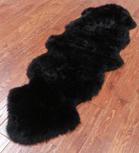 Thumbnail for 100% Natural New Zealand Sheepskin Black 2' 0
