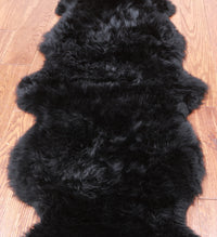 Thumbnail for 100% Natural New Zealand Sheepskin Black 2' 0