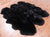 100% Natural New Zealand Sheepskin Black 5' 0" x 6' 0"