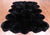 100% Natural New Zealand Sheepskin Black 6' 0" x 9' 0"