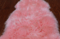 Thumbnail for 100% Natural New Zealand Sheepskin Pink 2' 0