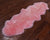 100% Natural New Zealand Sheepskin Pink 2' 0" x 6' 0"