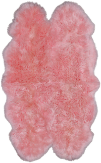 Thumbnail for 100% Natural New Zealand Sheepskin Pink 4' 0