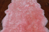 Thumbnail for 100% Natural New Zealand Sheepskin Pink 4' 0