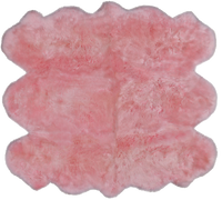 Thumbnail for 100% Natural New Zealand Sheepskin Pink 5' 0